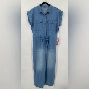 G Kale Pants Jumpsuits Given Kale Denim Cropped Belted